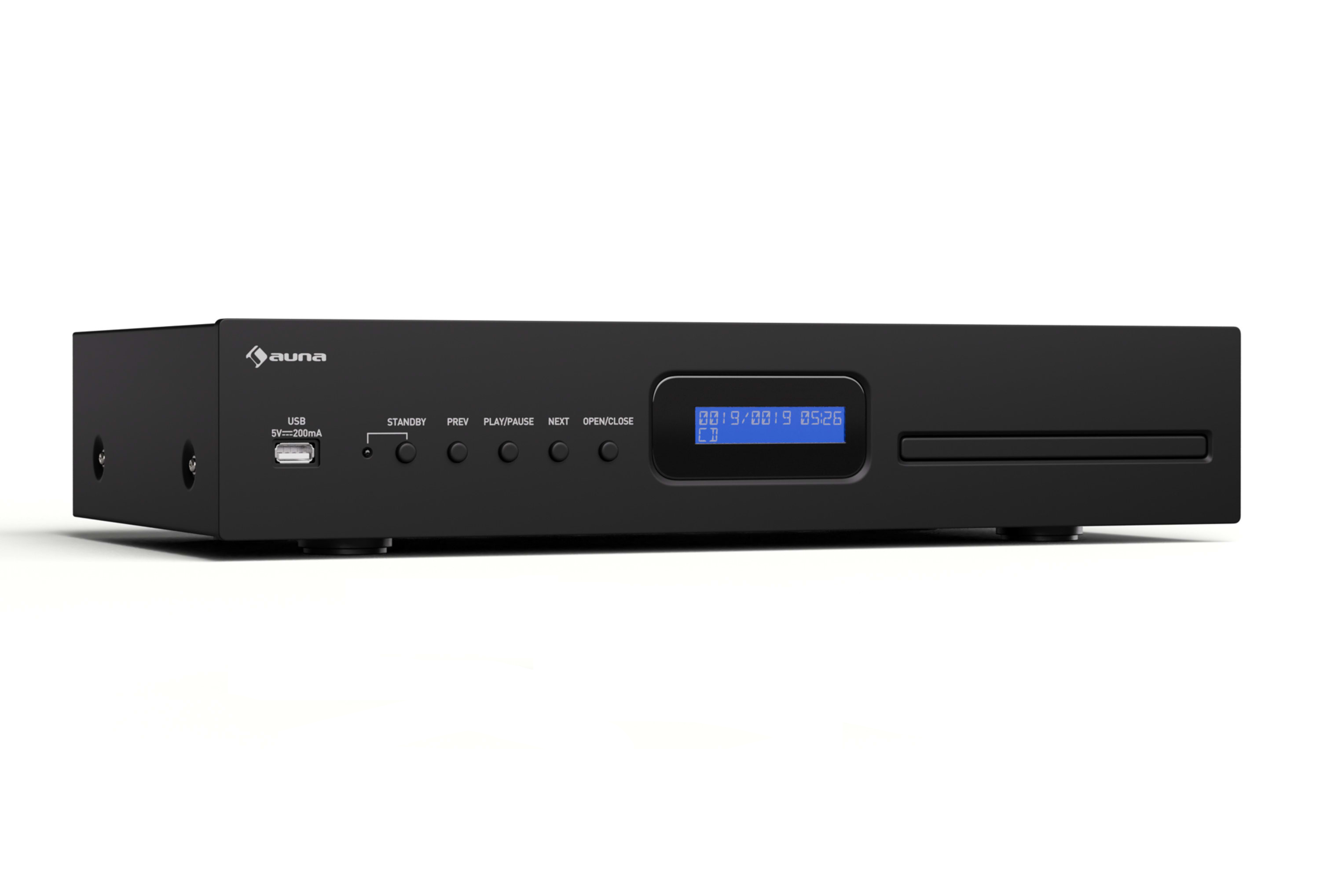 Проигрыватель CD Auna Art 22 с дистанционным управлением (10045435)