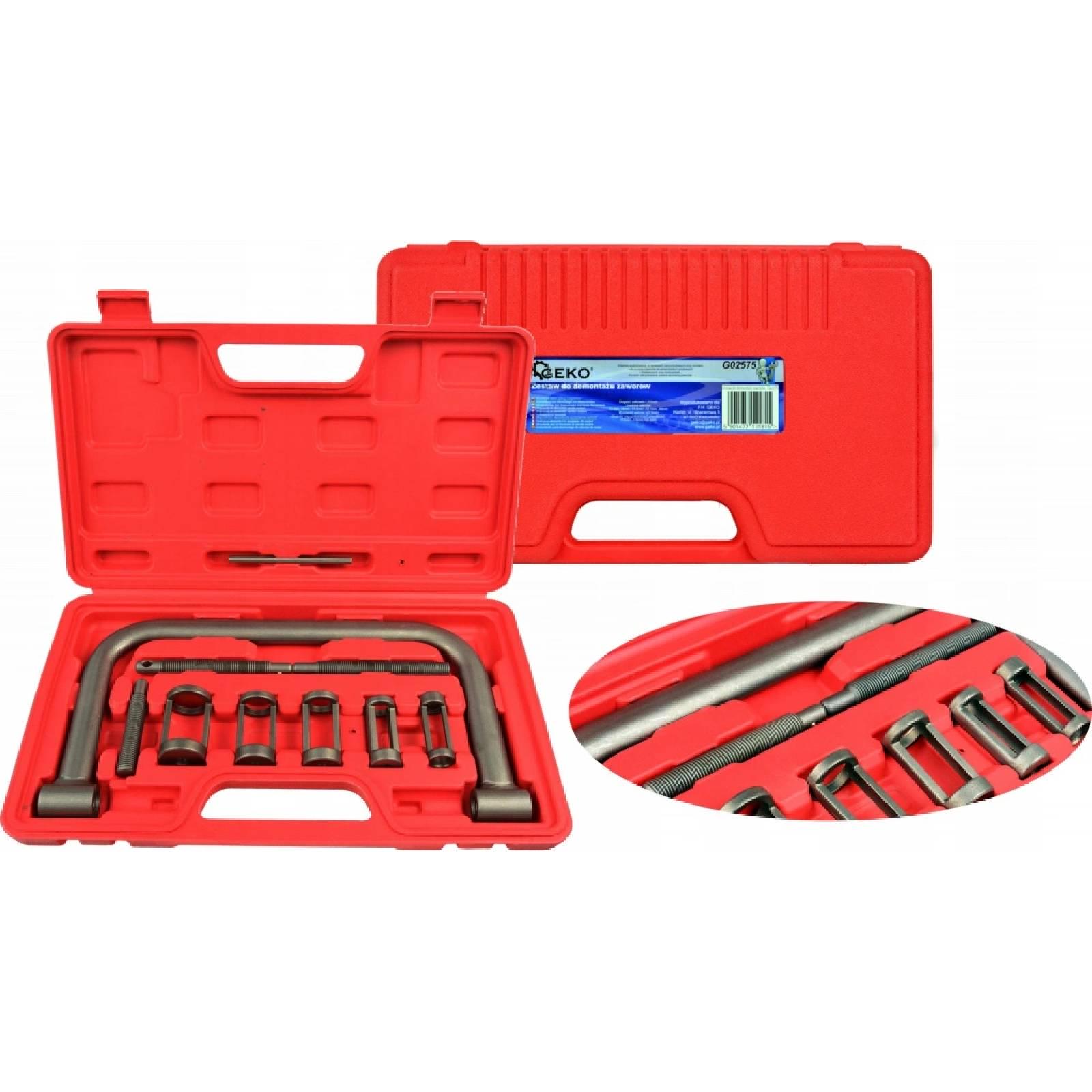 Набор для демонтажа клапанов Geko G02575 (27583014) - фото 2 Набор для демонтажа клапанов Geko G02575 (27583014) - фото 2