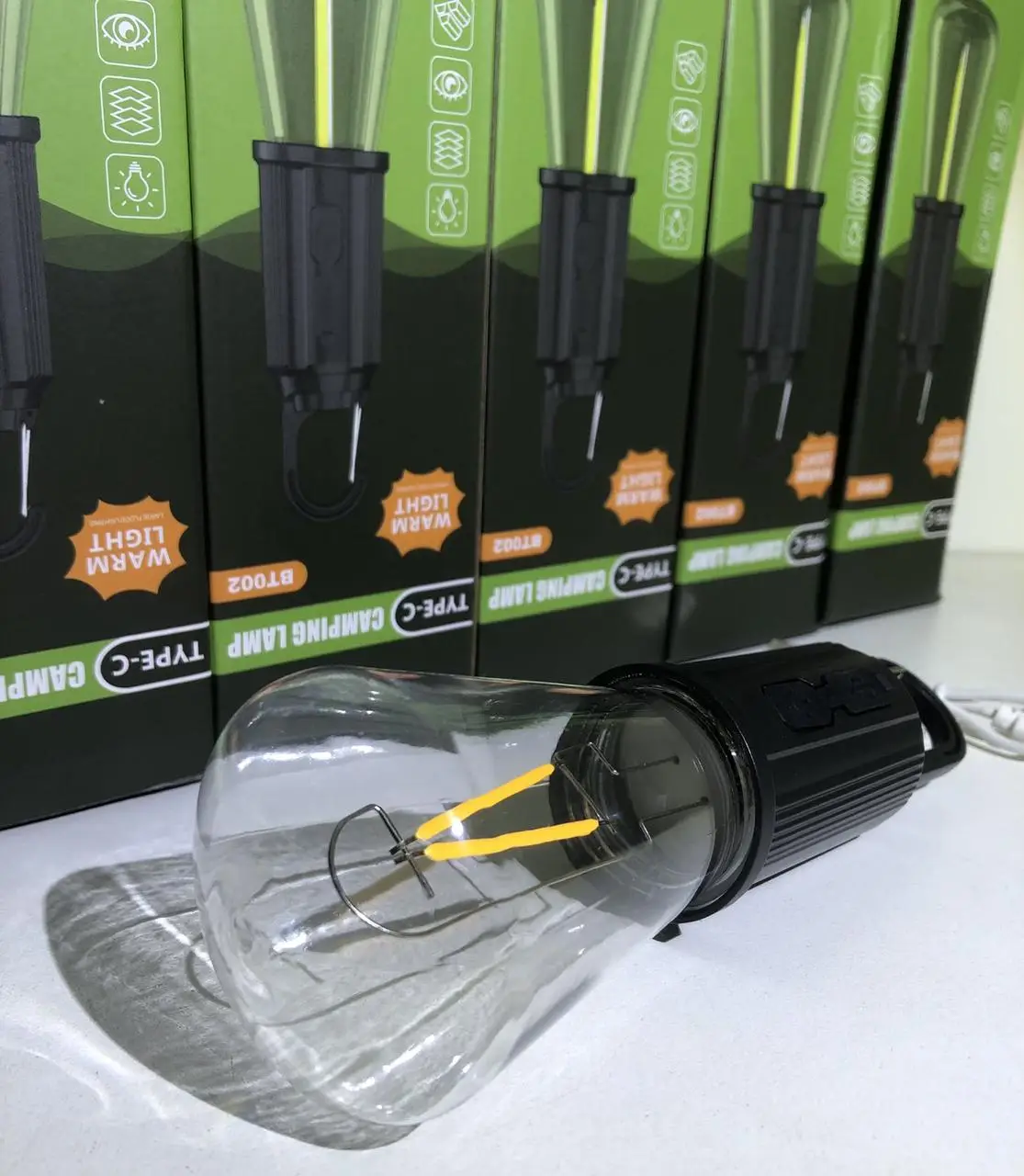 Лампочка BT002/169C аккумуляторная с карабином (30151354ER) - фото 2