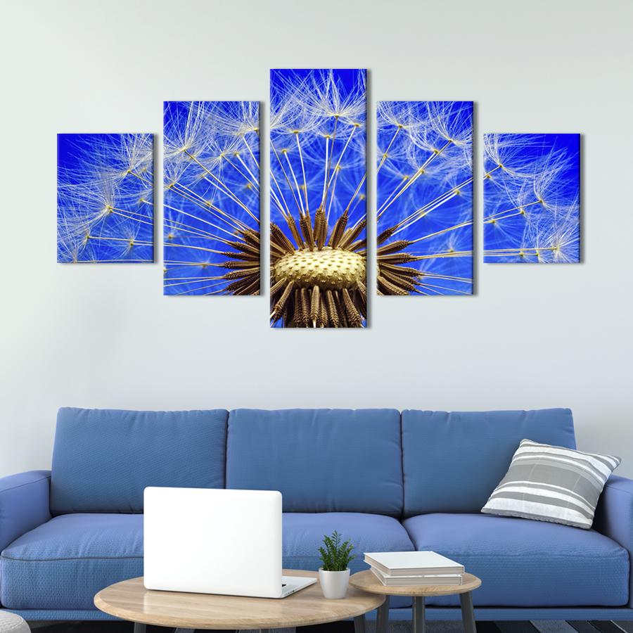 Картина на холсте Красивый небесный одуванчик 187x94 см (899-52)