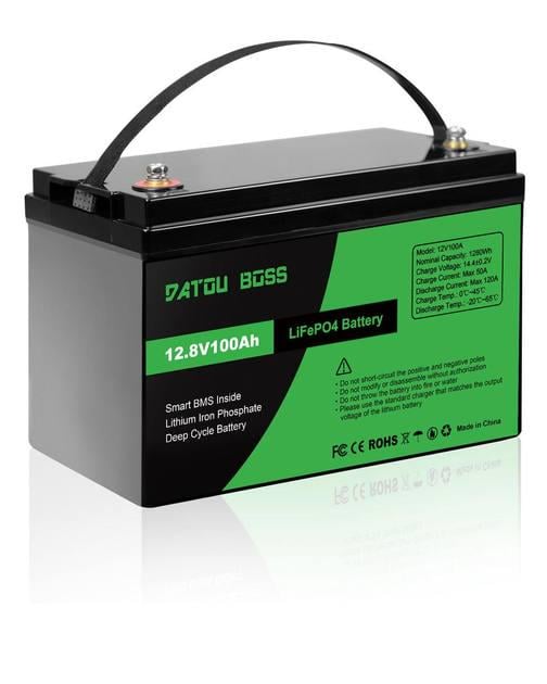 Акумулятор для ДБЖ DATOU BOSS LifePo4 100 Ah 12V 1280Wh BMS (AKBS03) Акумулятор для ДБЖ DATOU BOSS LifePo4 100 Ah 12V 1280Wh BMS (AKBS03)