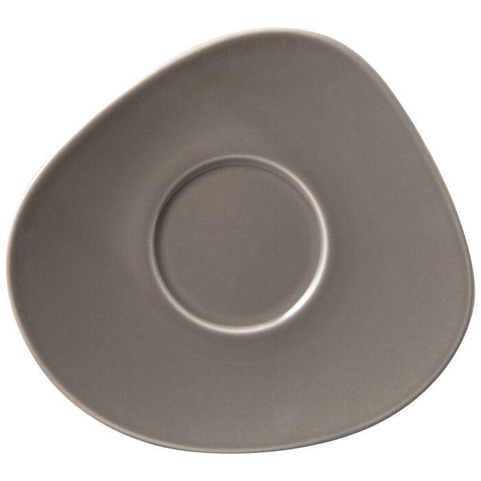 Блюдце Villeroy & Boch Organic 17,5 см Темно-коричневый (2611437)
