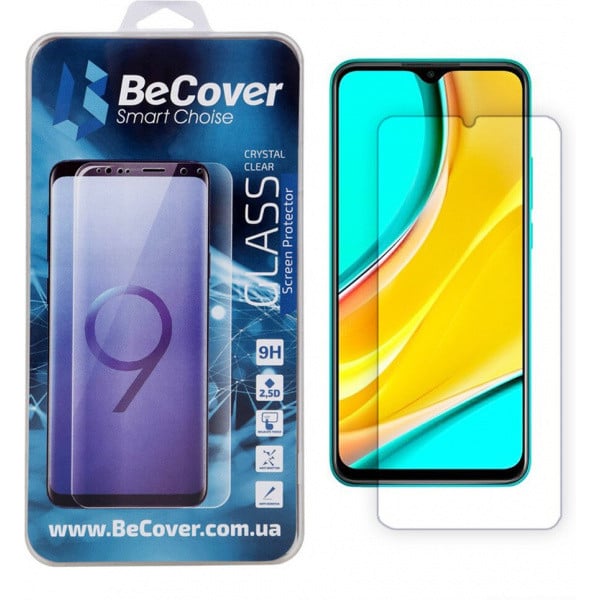 Захисне скло BeCover для Xiaomi Redmi 9A / Redmi 9C Crystal Clear Glass (705111)