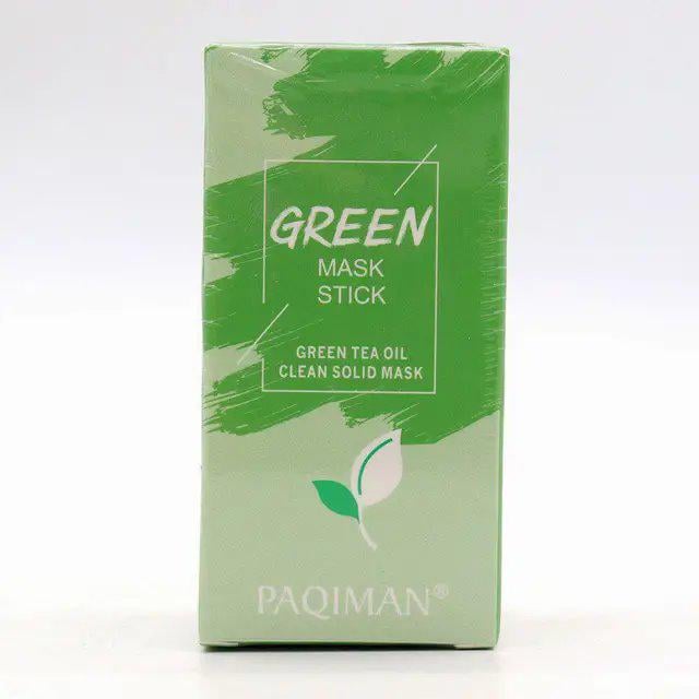 Маска очищающая Green stick mask с зеленым чаем для удаления черных точек с витамином Е 40 г
