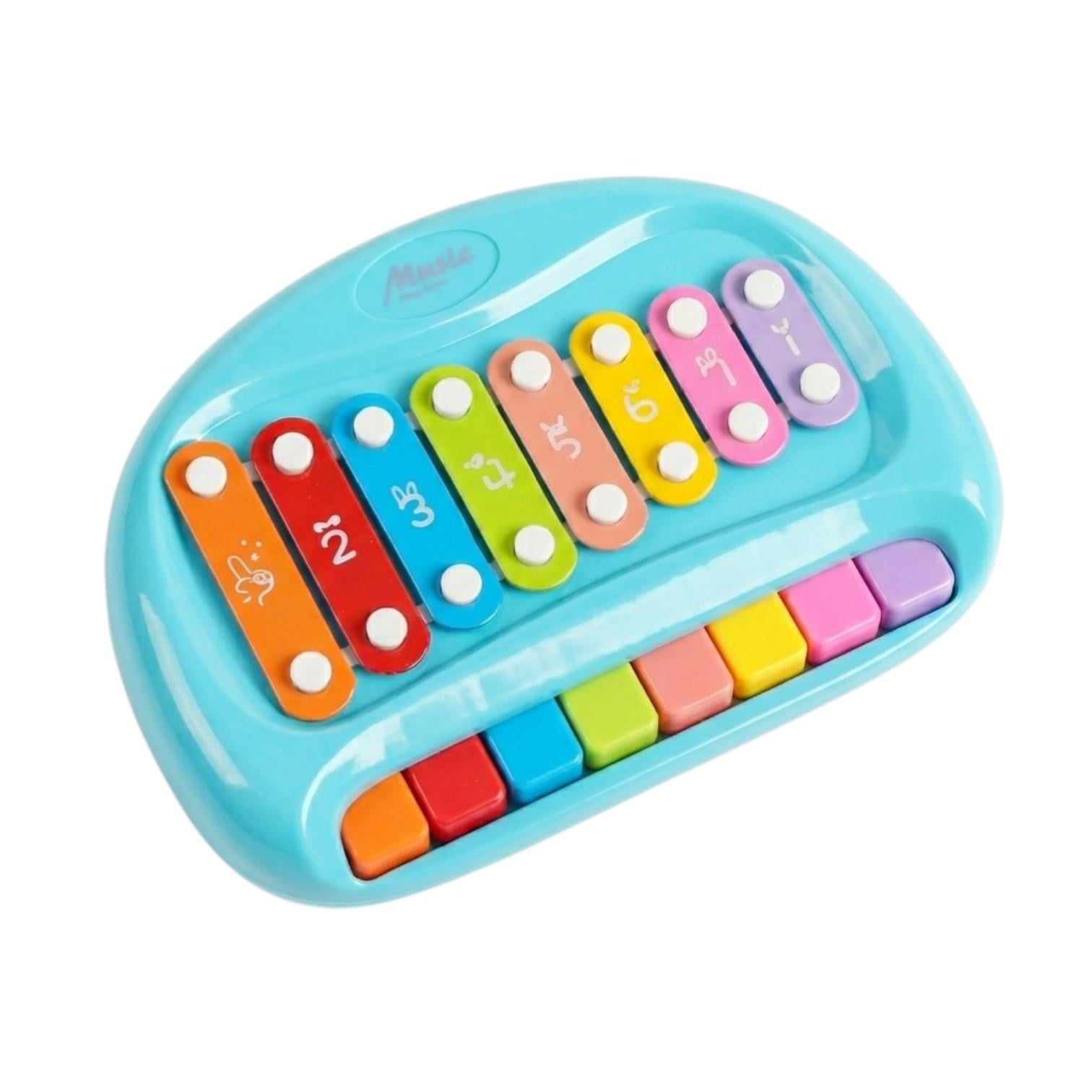 Ксилофон-піаніно 682-7 у слюді Блакитний