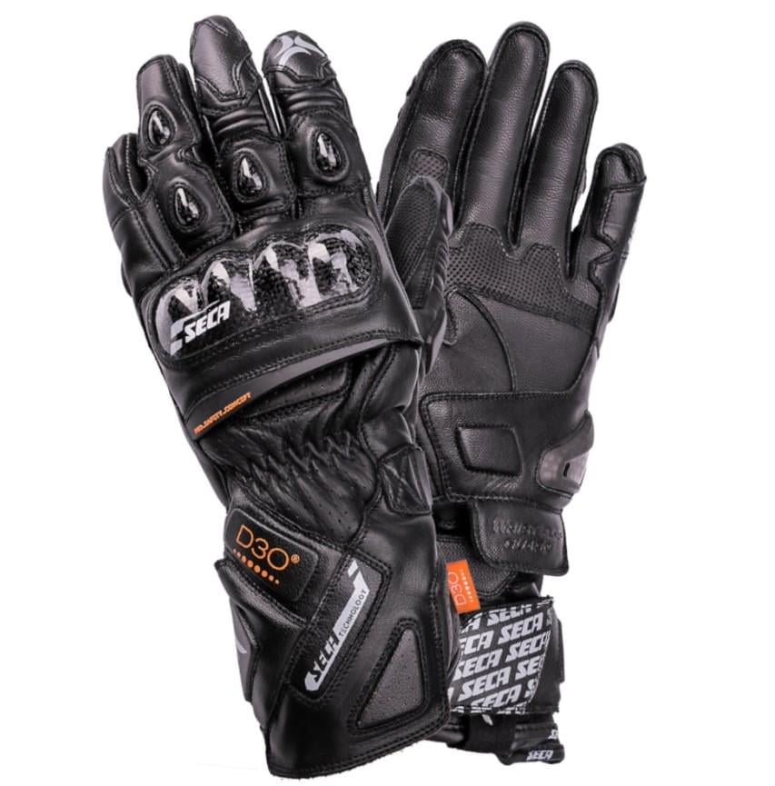 Мотоперчатки SECA TrackDay L Black (43463)