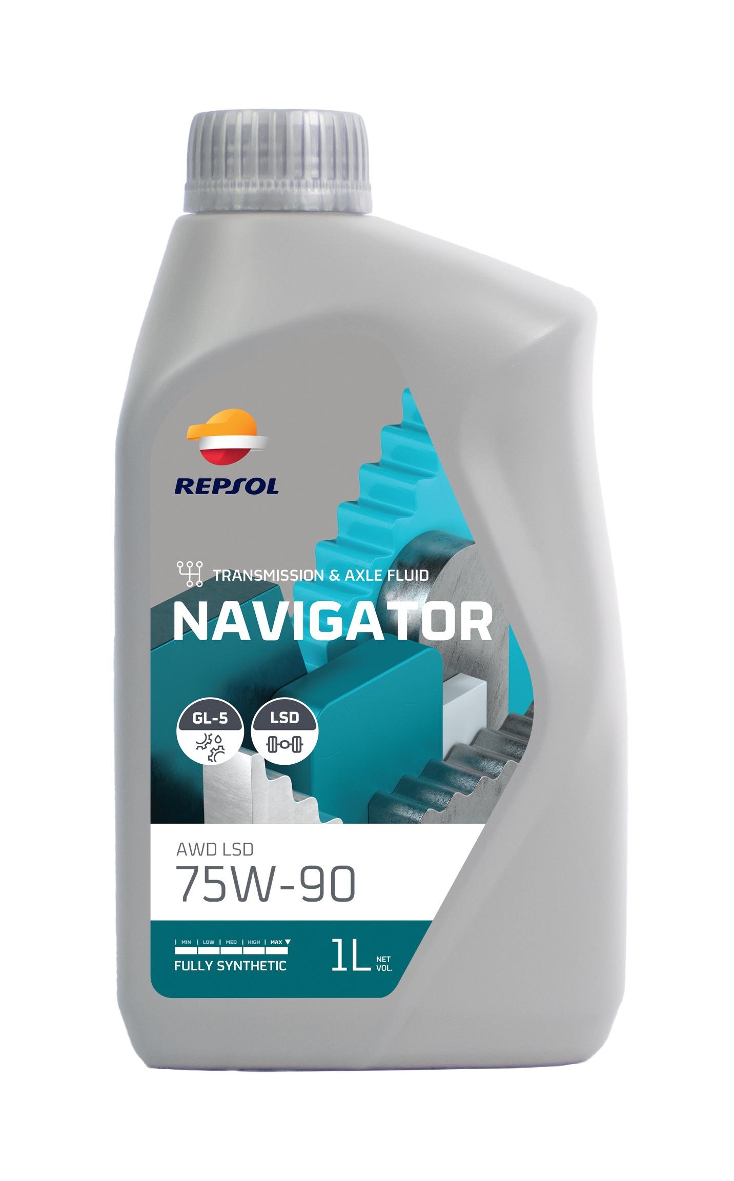 Масло трансмиссионное Repsol NAVIGATOR AWD LSD 75W-90 1 л