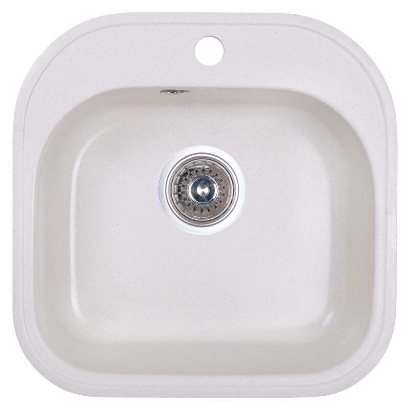 Мойка для кухни Cosh 4849 COSH4849K203 с сифоном 476x476 мм Белый (62102)