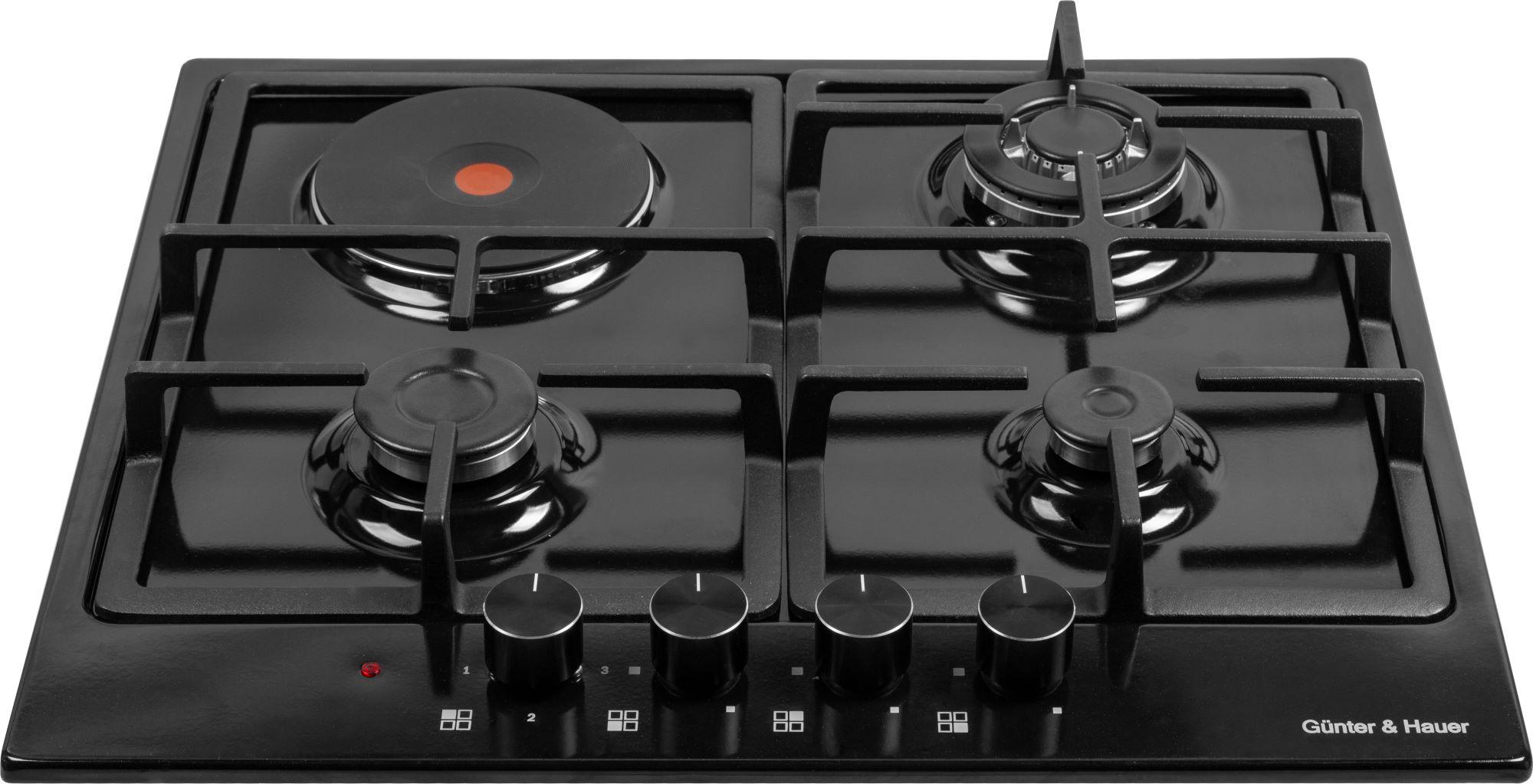 Варочная поверхность комбинированная Gunter&Hauer GH 631 BE - фото 2 Варочная поверхность комбинированная Gunter&Hauer GH 631 BE - фото 2