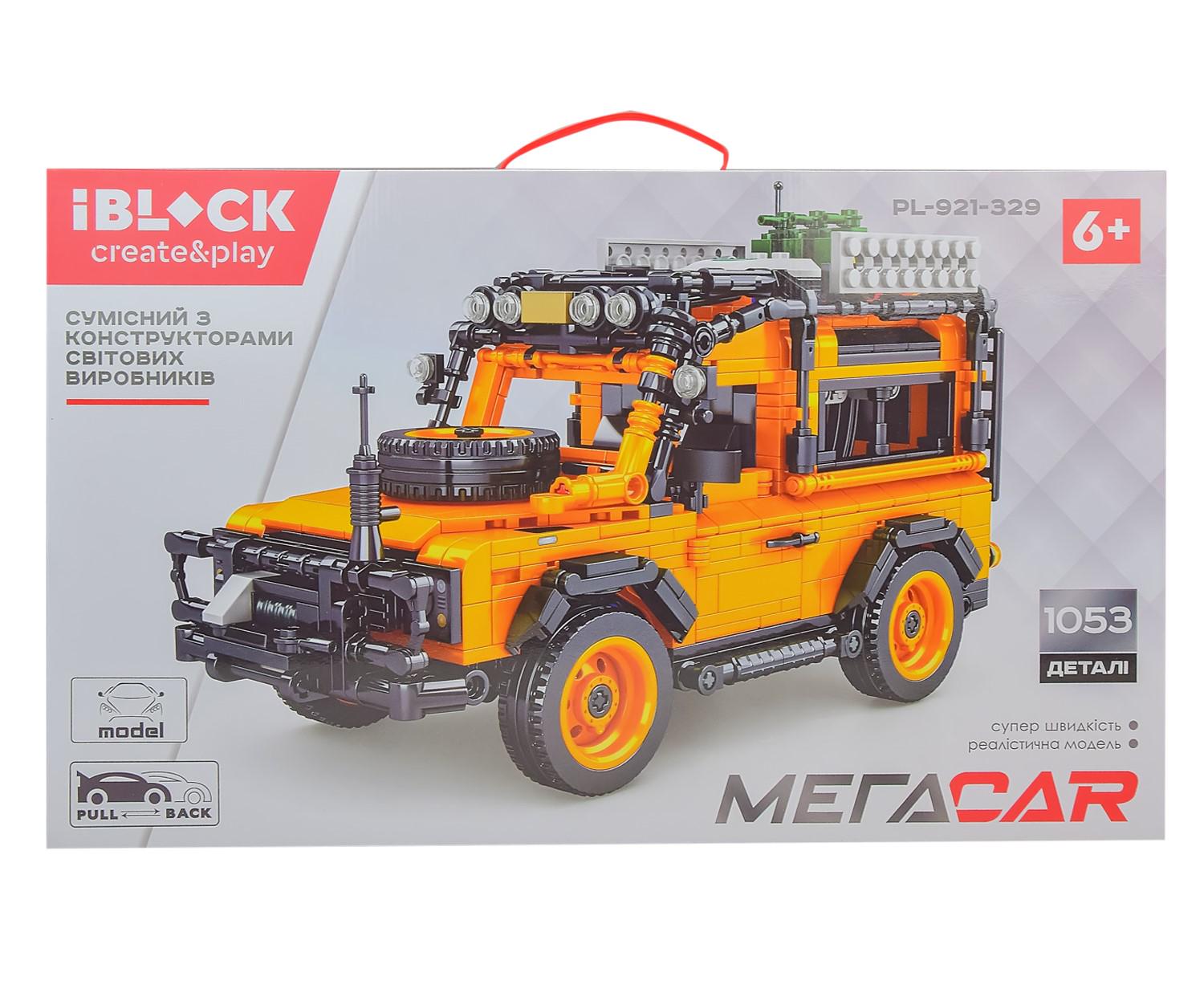 Конструктор IBLOCK Джип Вранглер (PL-921-329)