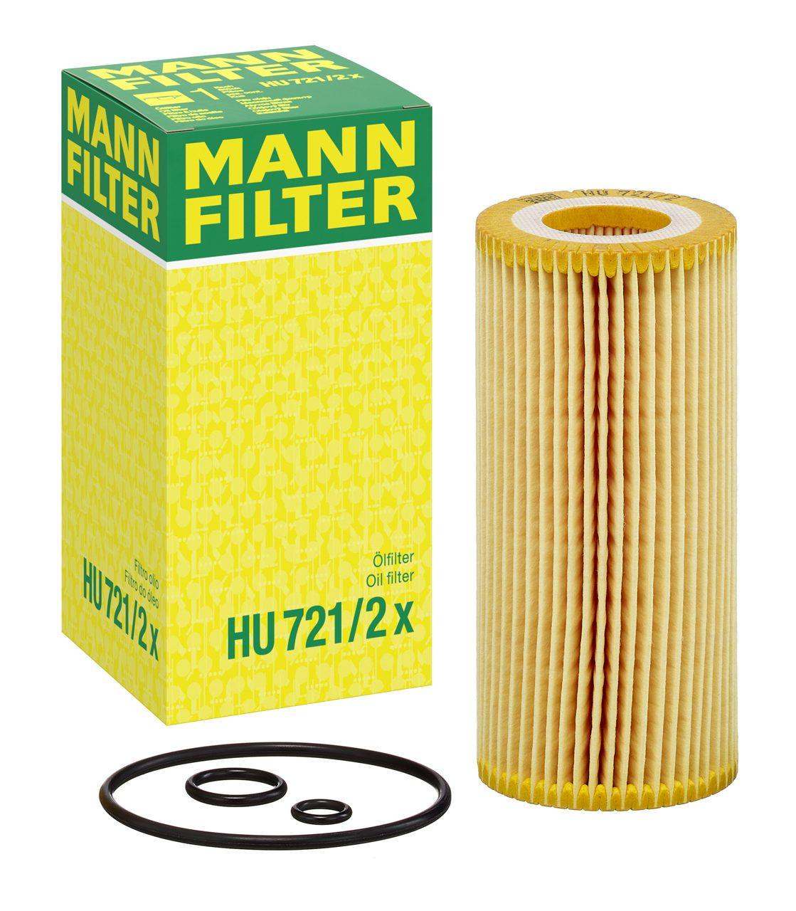 Фильтр смазки Mann-Filter (HU721/2X) Фильтр смазки Mann-Filter (HU721/2X)