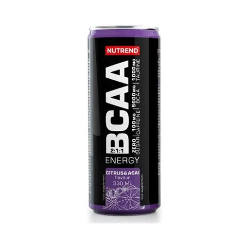 Аминокислота BCAA для спорта Nutrend BCAA Energy 330 мл Citrus Acai