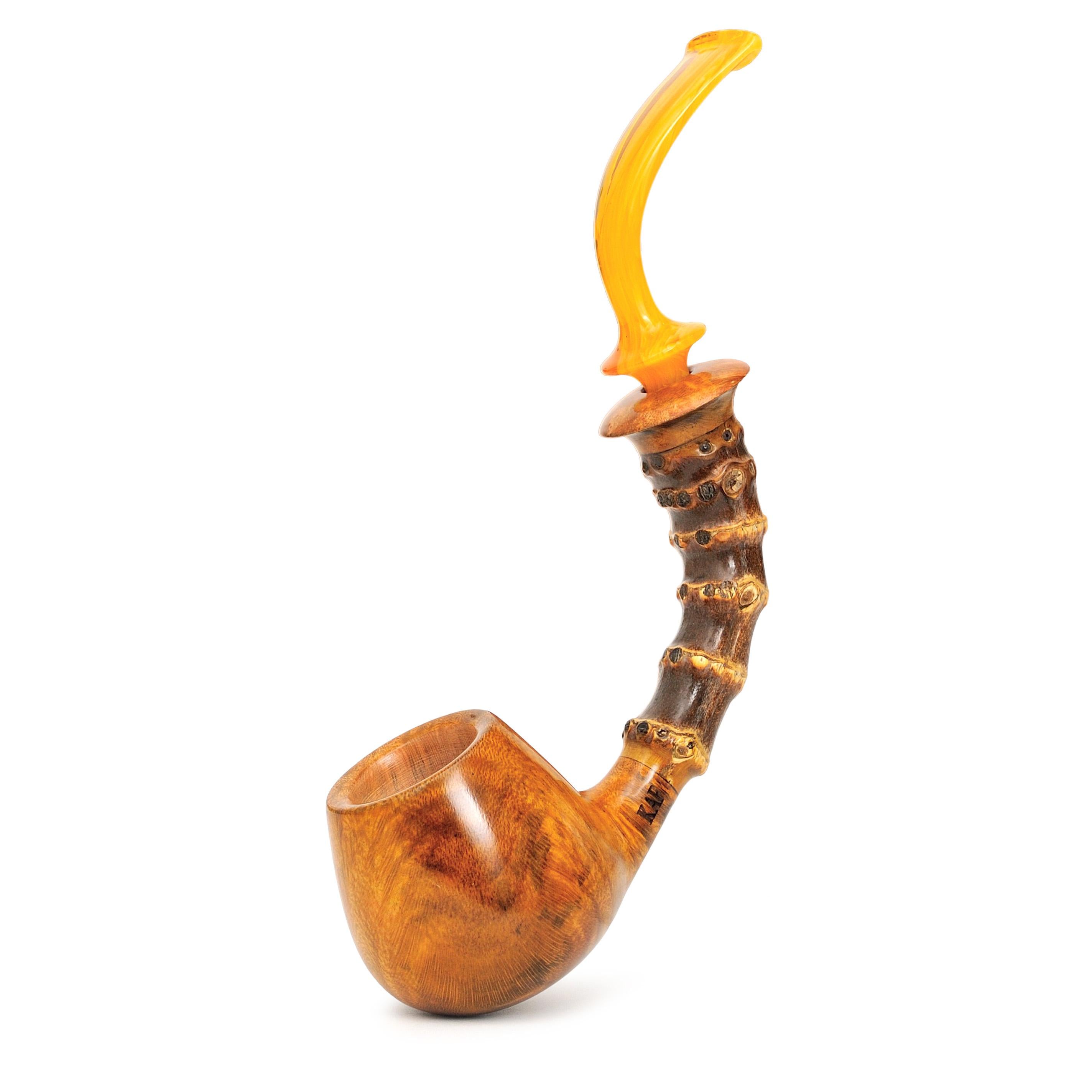 Люлька для паління з дерева бріара KAFpipe №1247