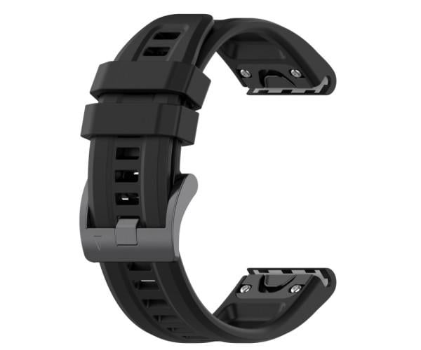 Ремешок Silicone для Garmin Fenix 8 51 мм Черный