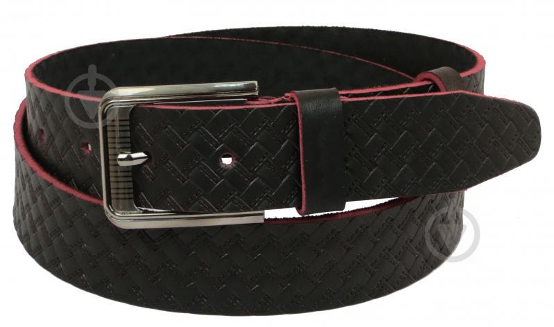 Кожаный ремень Skipper 110-130 x 4 см Коричневый (1085-40)