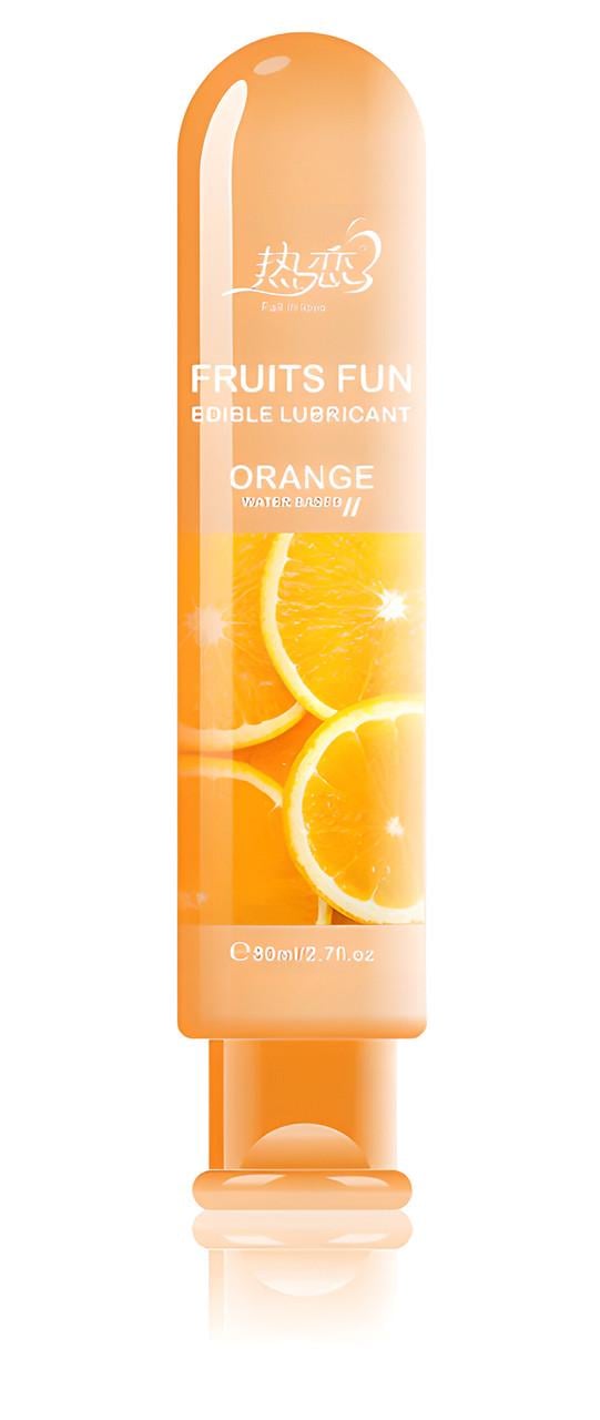 Інтимна змазка для орального сексу зі смаком апельсину 80 мл (orange_RH09NR)