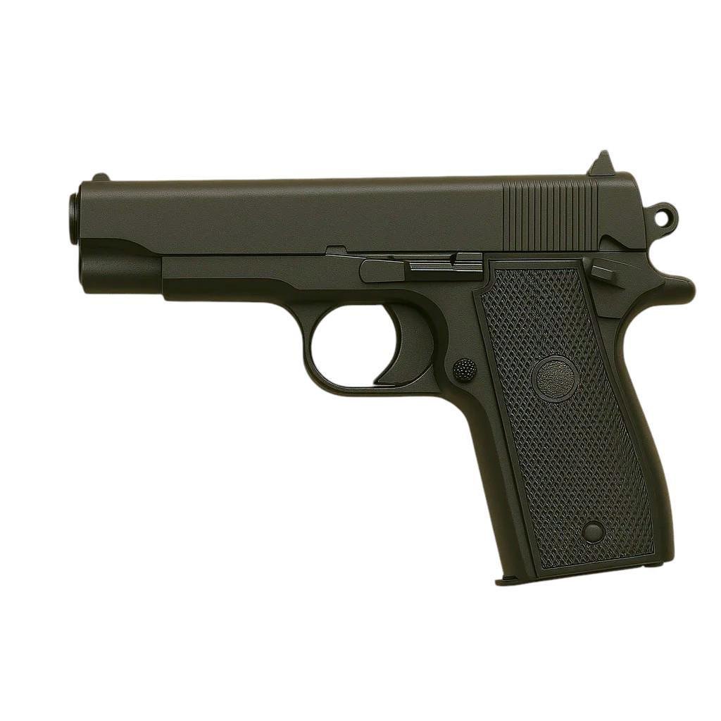 Детский пистолет Galaxy металлический пружинный шарики 6 мм (G.2)