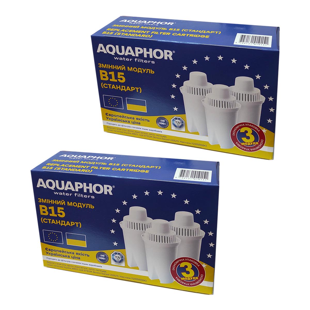 Комплект картриджей Аквафор В100 15 6 шт. (1693965586)