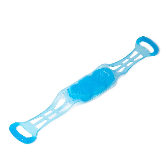 Мочалка массажная Wellamart силиконовая с ручками (U070)