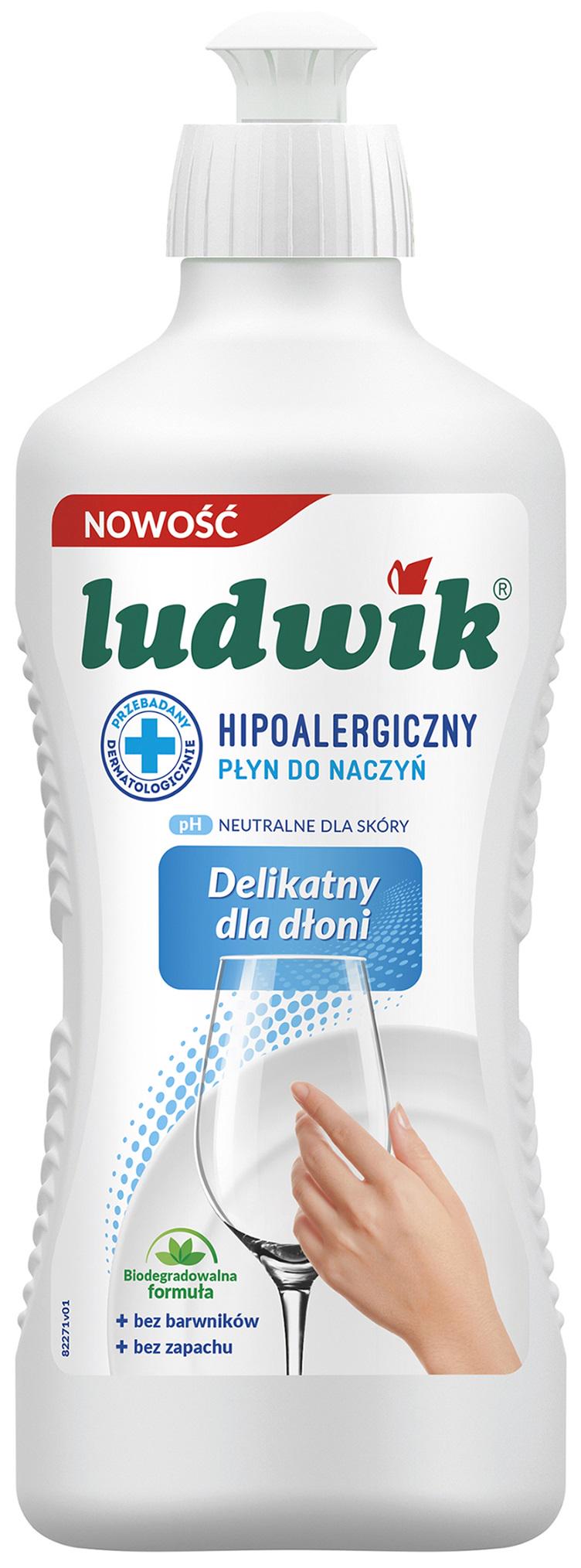 Средство для мытья посуды Ludwik Гипоаллергенное 450 мл (7580)