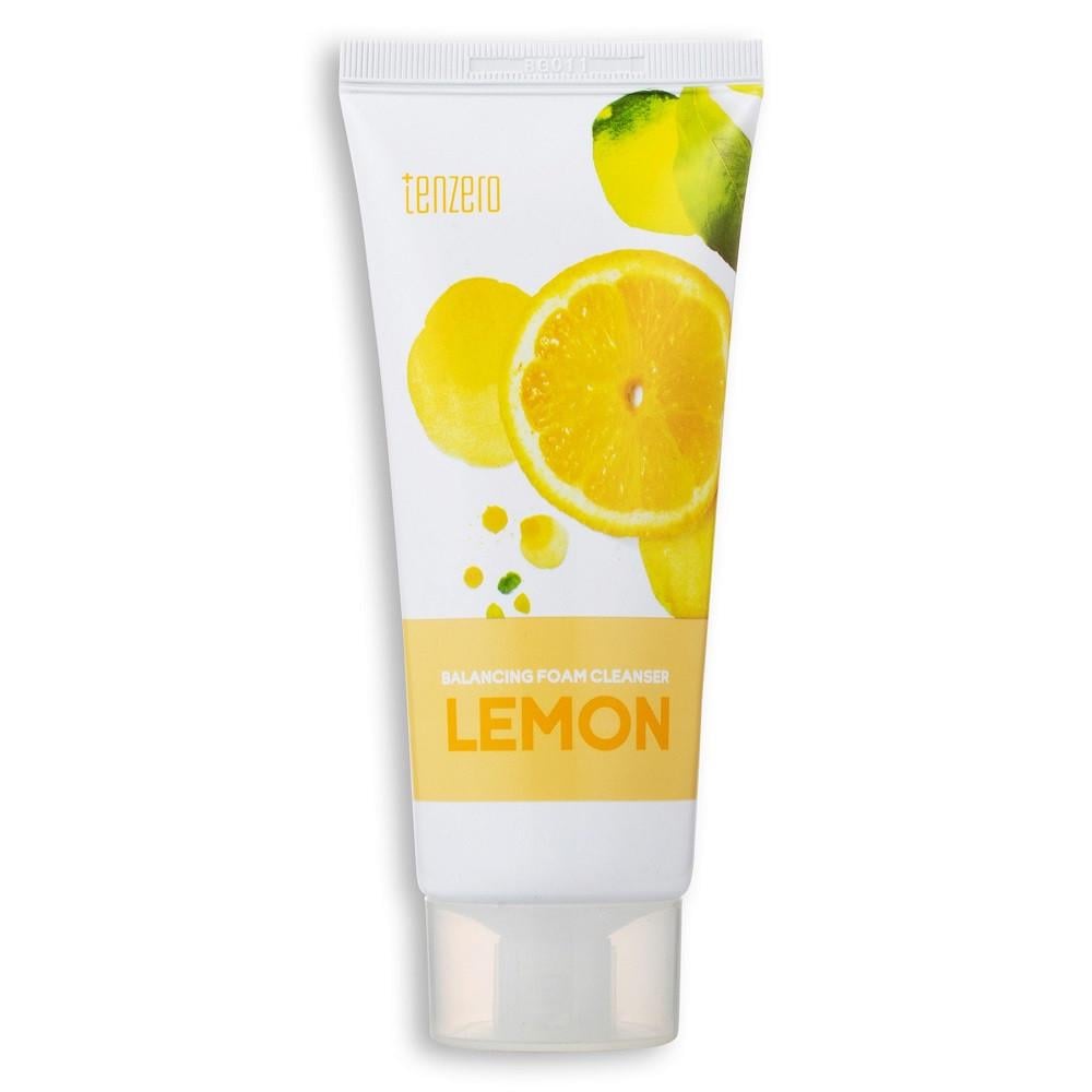 Пенка осветляючая для умывания Tenzero Balancing Foam Cleanser Lemon 100 мл (8809628882508) - фото 1