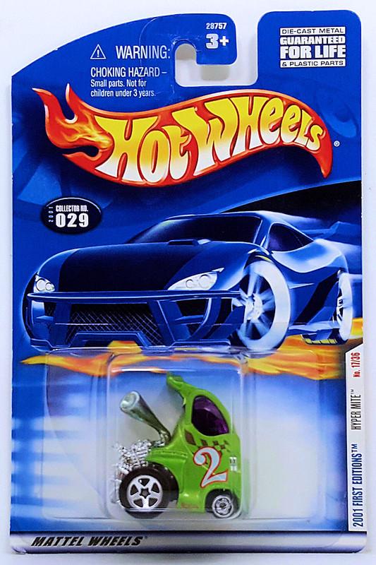 Игрушечная машинка Hot Wheels Hyper Mite 2001 First Editions №029 (28757) Игрушечная машинка Hot Wheels Hyper Mite 2001 First Editions №029 (28757)