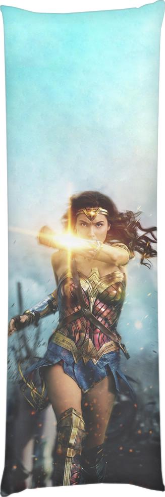 Подушка дакимакура Wonder Woman 5 40x100 см (14106759)