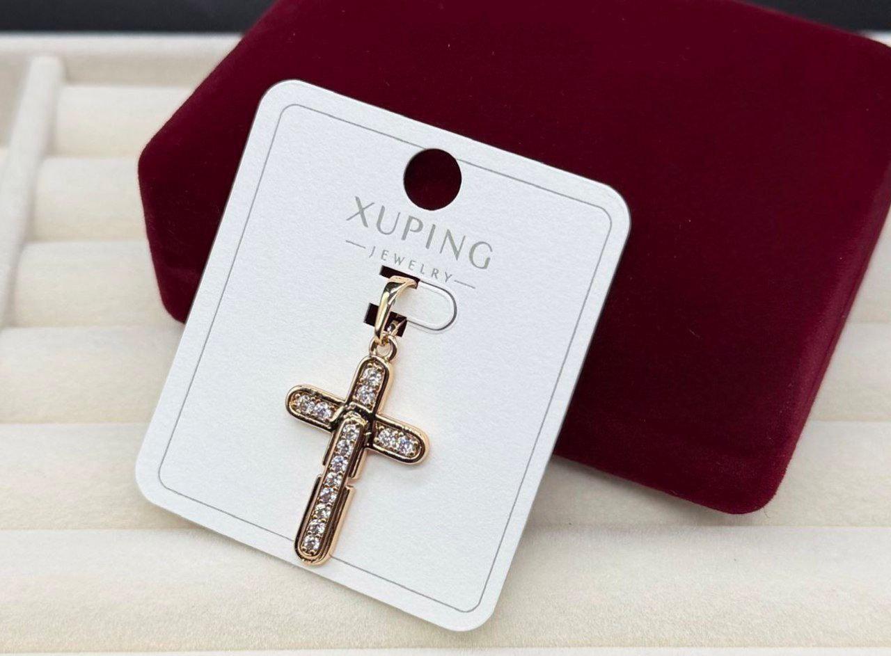 Кулон женский крестик Xuping из медицинского золота (2912042497)