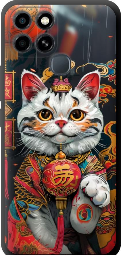 Чехол на Infinix Smart 6 China Cat v2 (6135b-2758-42517)
