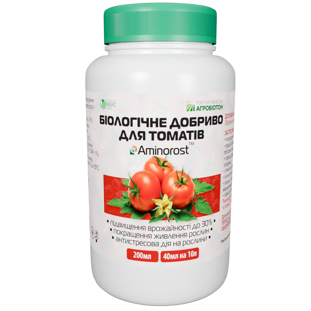 Добриво для вирощування томатів Імекс Агро AminoRost з функцією стимуляції росту (25552656)
