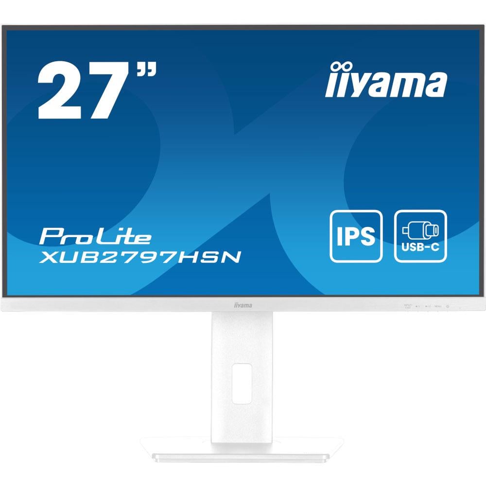 Монітор Iiyama XUB2797HSN-W2 1920х1080 IPS 27" White (c76c4adf)