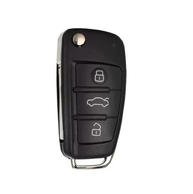 Автоключ зі штатною охоронною системою Audi RK07