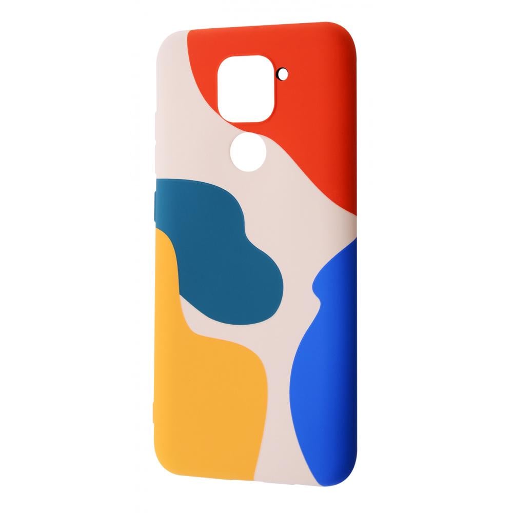 Чехол  WAVE NEON X LUXO Minimalistic Case Samsung Galaxy A32 (A325F) red/yellow/blue С рисунком