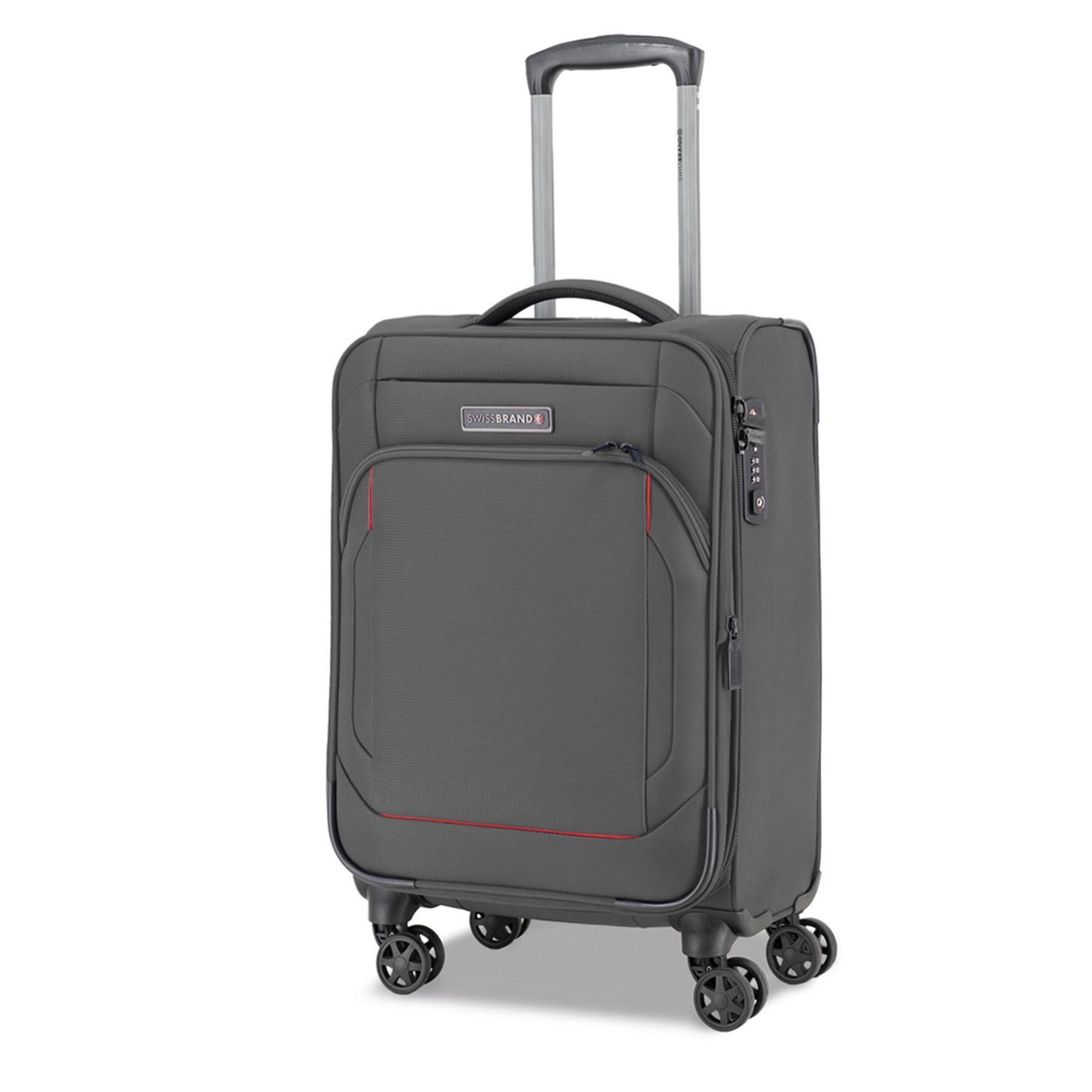 Чемодан Swissbrand Celtic S Dark Grey (SWB_LSCEL803S)