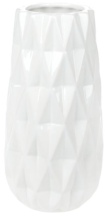 Ваза керамическая Stone Flower Lajza 21 см Белый (BD-795-378)