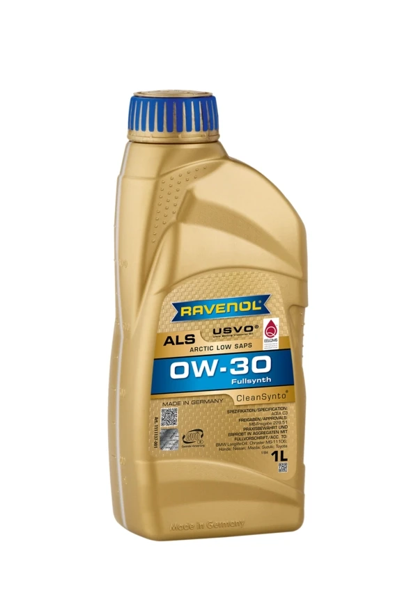 Моторна олива RAVENOL ALS 0W-30 синтетика 1 л (1111137-001) Моторна олива RAVENOL ALS 0W-30 синтетика 1 л (1111137-001)