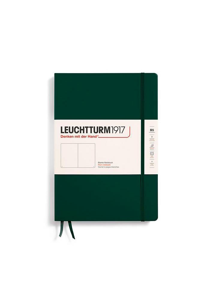 Блокнот Leuchtturm1917 Composition B5 чистые листы Forest Green (370278)