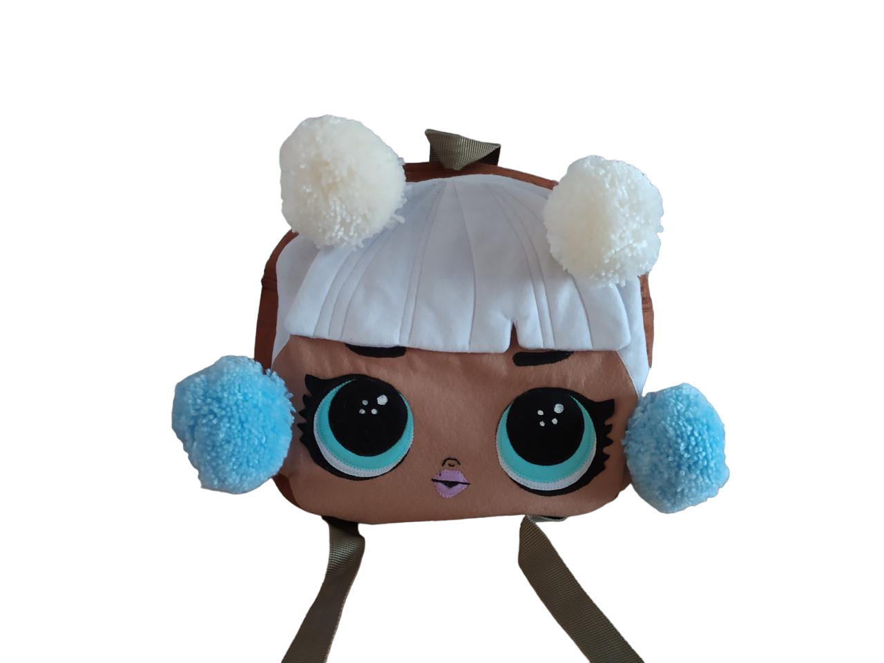 Рюкзак для девочки Lol Снежный ангел фетровый (00015)