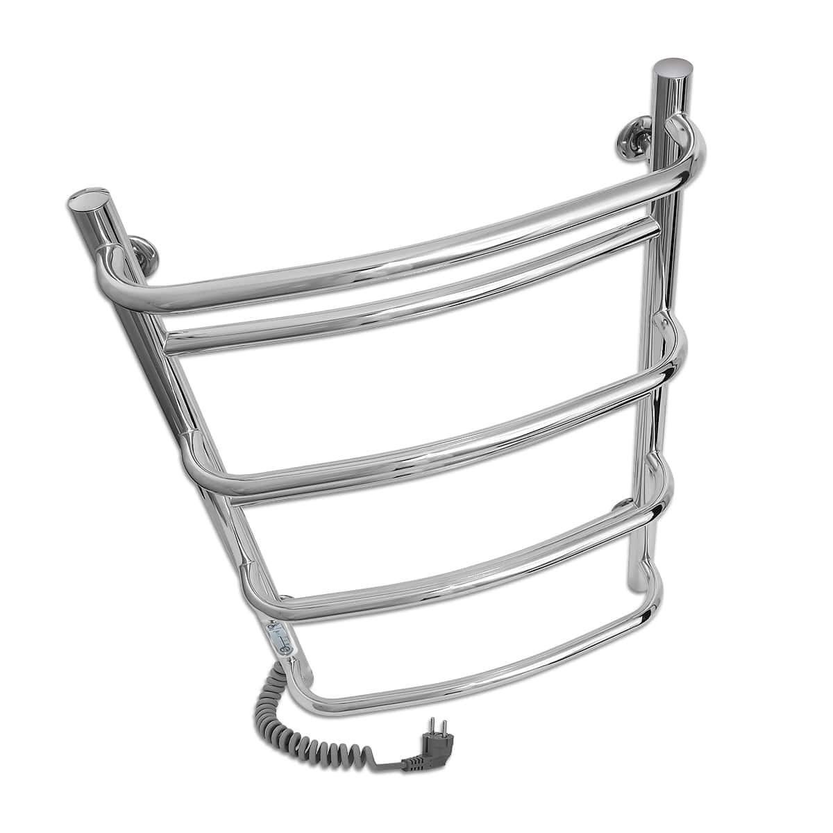 Полотенцесушитель электрический ERAFLYME mix 7L левый 400x700 см Хром - фото 5 Полотенцесушитель электрический ERAFLYME mix 7L левый 400x700 см Хром - фото 5