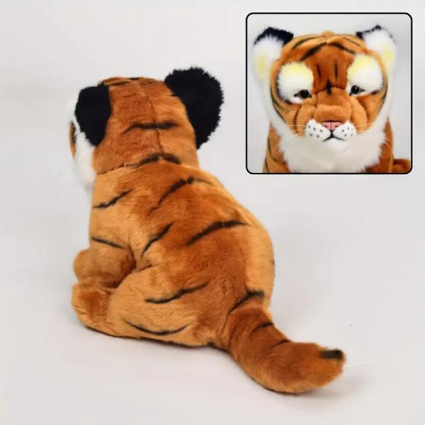 М'яка плюшева іграшка Амурський Тигр 25 см - фото 4 М'яка плюшева іграшка Амурський Тигр 25 см - фото 4