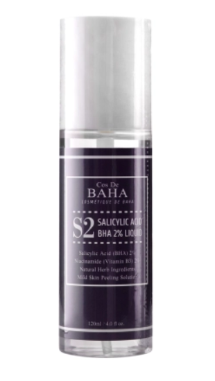 Есенція відлущуюча для проблемної шкіри Cos de BAHA Salicylic Acid 2% Liquid 120 мл (8809240318232)
