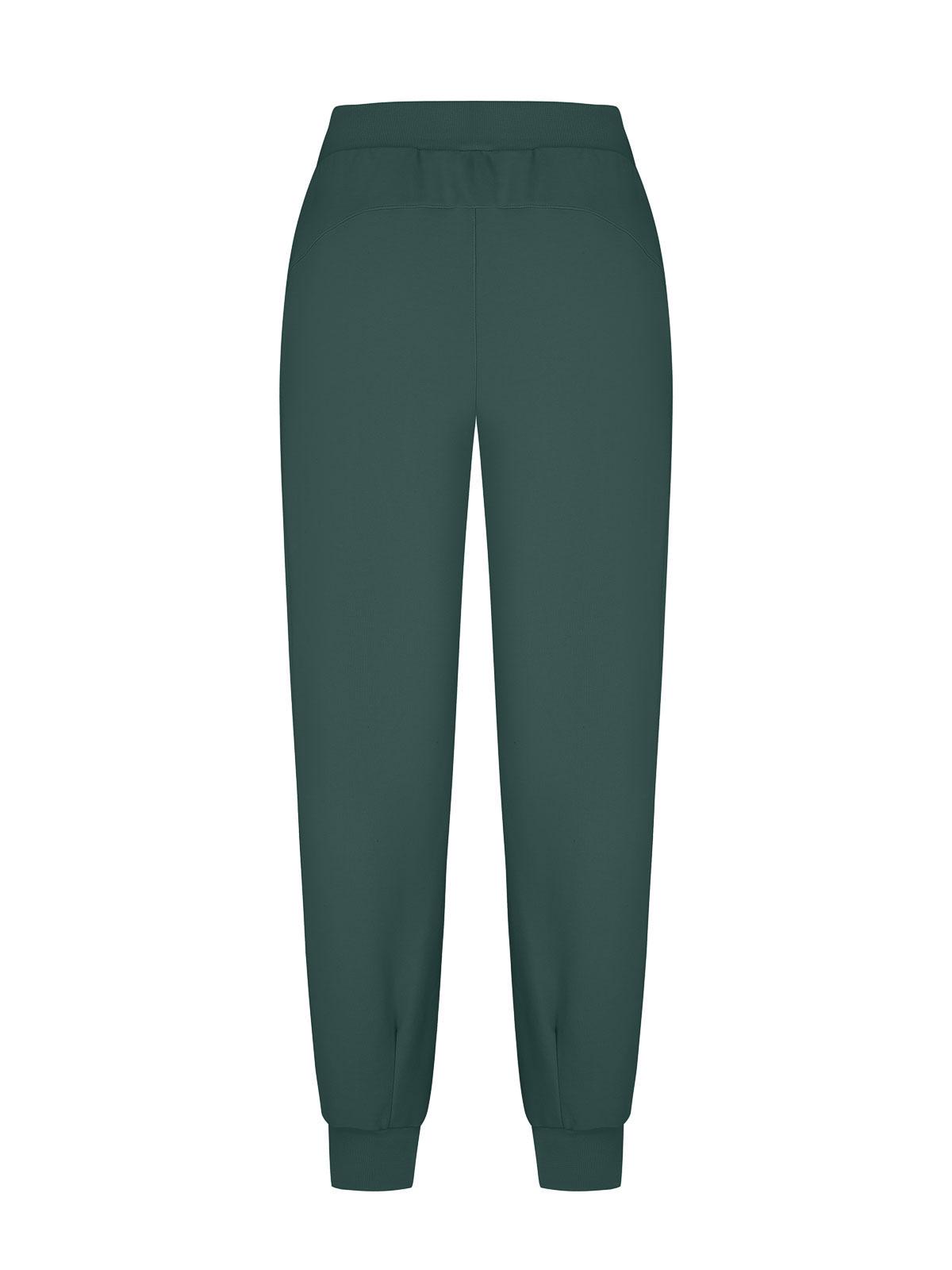 Штани жіночі базові FROMUS M Темно-зелений (2568-60) - фото 3 Штани жіночі базові FROMUS M Темно-зелений (2568-60) - фото 3