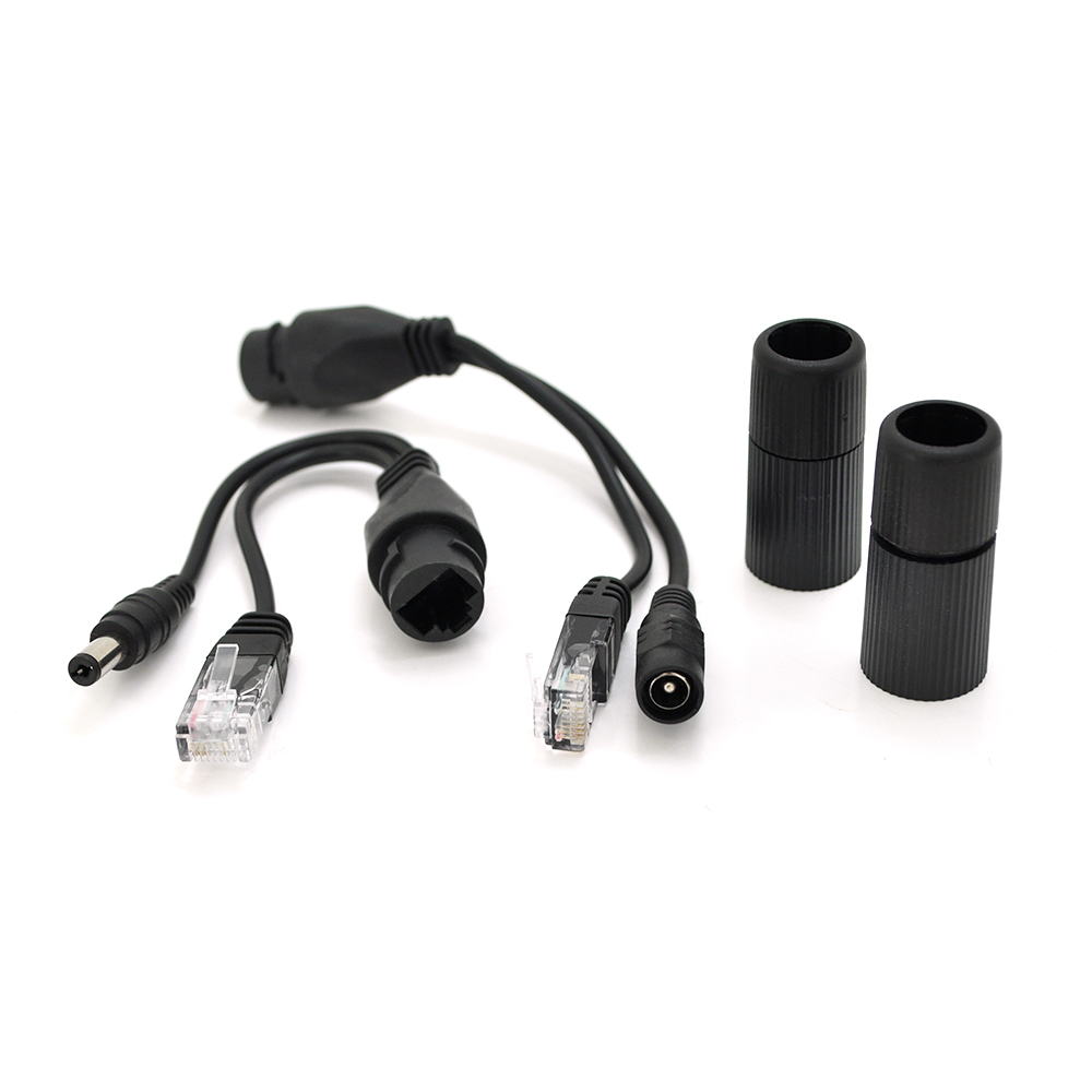 POE инжектор пассивный VOLTRONIC Ethernet Q50 802.3at для уличных камер водонепроницаемый 10/100 Mbps 30 Вт (26612841)