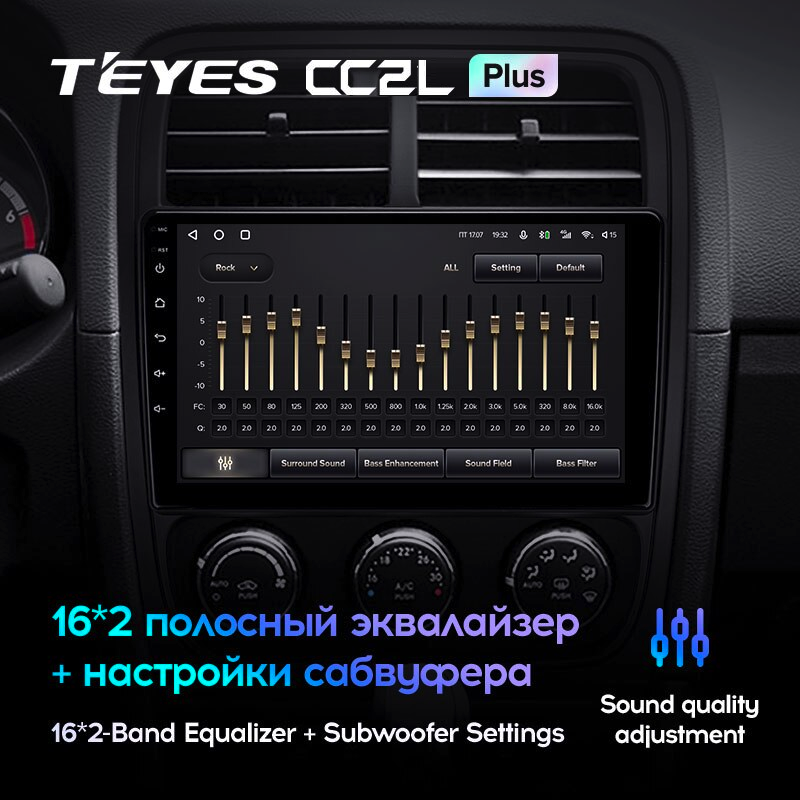 Автомагнитола штатная Teyes CC2L Plus 2/32 для Dodge Caliber 2009-2013 Android (1703335489) - фото 4