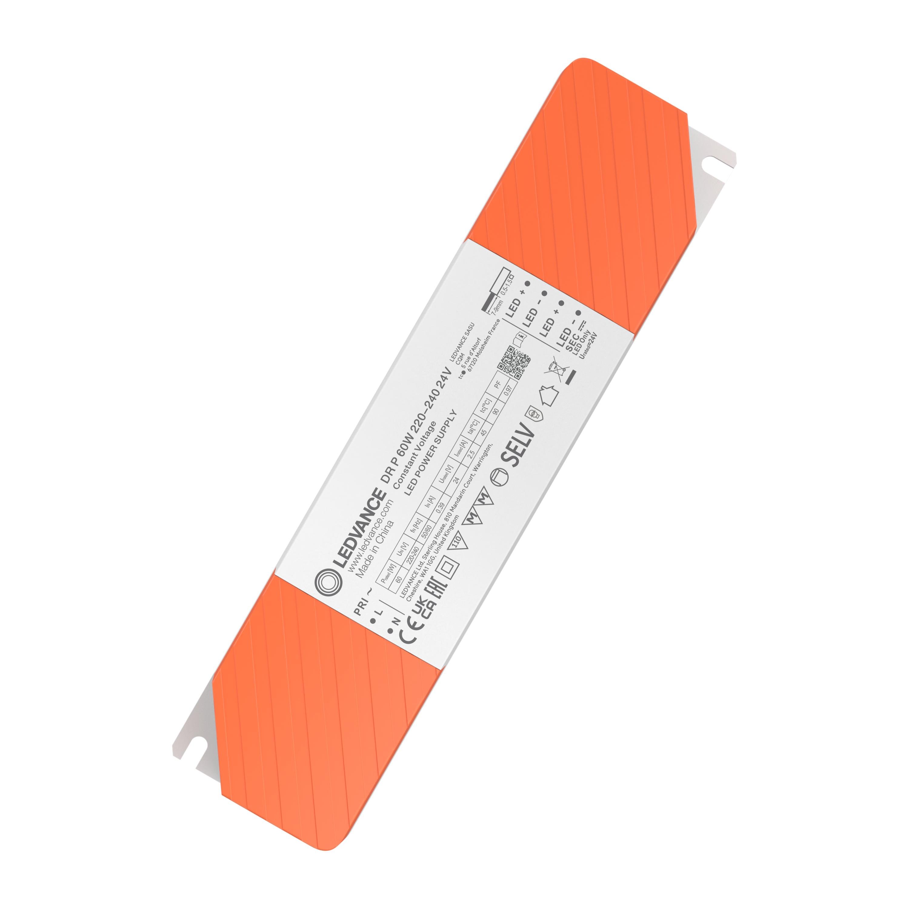 Блок питания Ledvance DR P 60W 220-240V выходная 24V для LED лент IP20 (4099854683176)