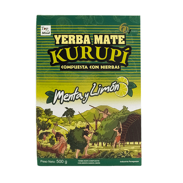 Чай Йерба мате Kurupi Compuesta Menta y Limon 500 г
