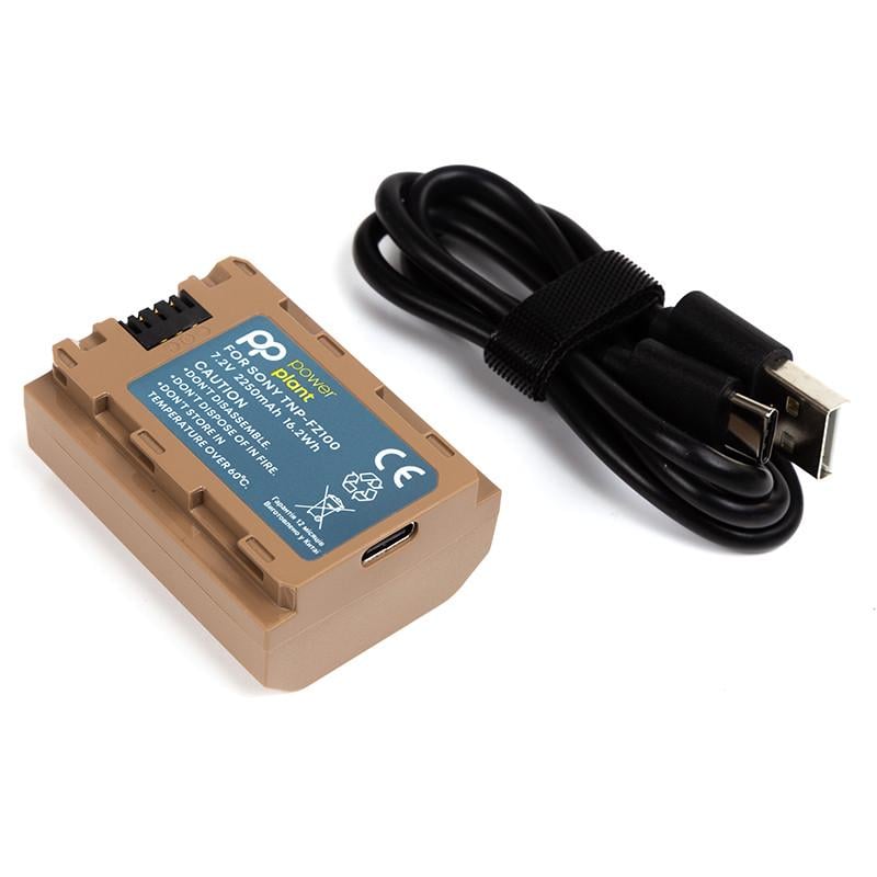 Аккумулятор Power Sony TNP-FZ100 2250mAh с кабелем Type-C Аккумулятор Power Sony TNP-FZ100 2250mAh с кабелем Type-C
