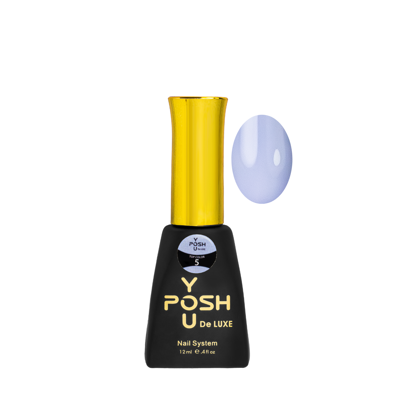 Топ для гель-лаку без липкого шару YouPOSH Top Color 12 мл 5 Світлий блакитний (23940118)