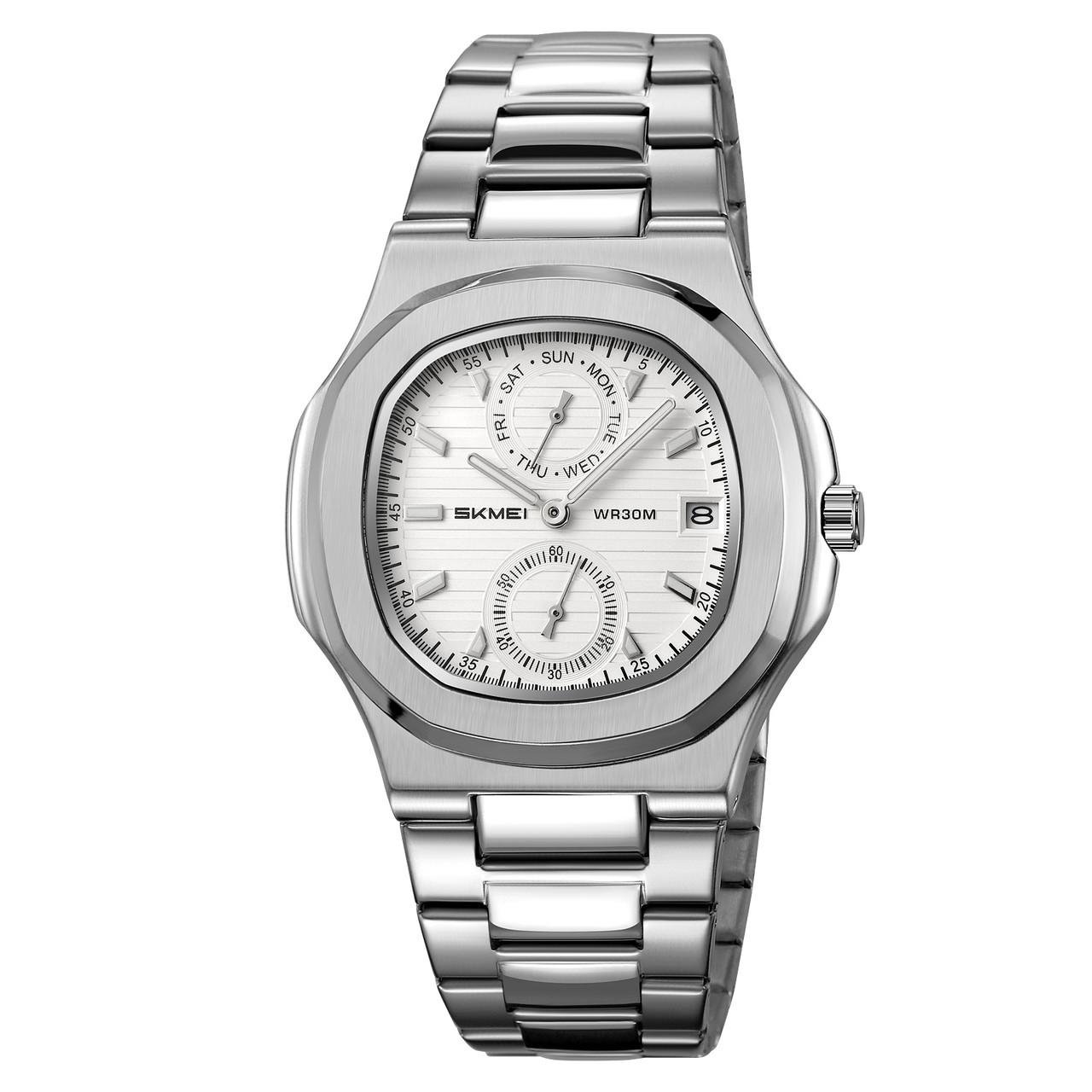 Часы мужские наручные Skmei 2423 Silver (18371)