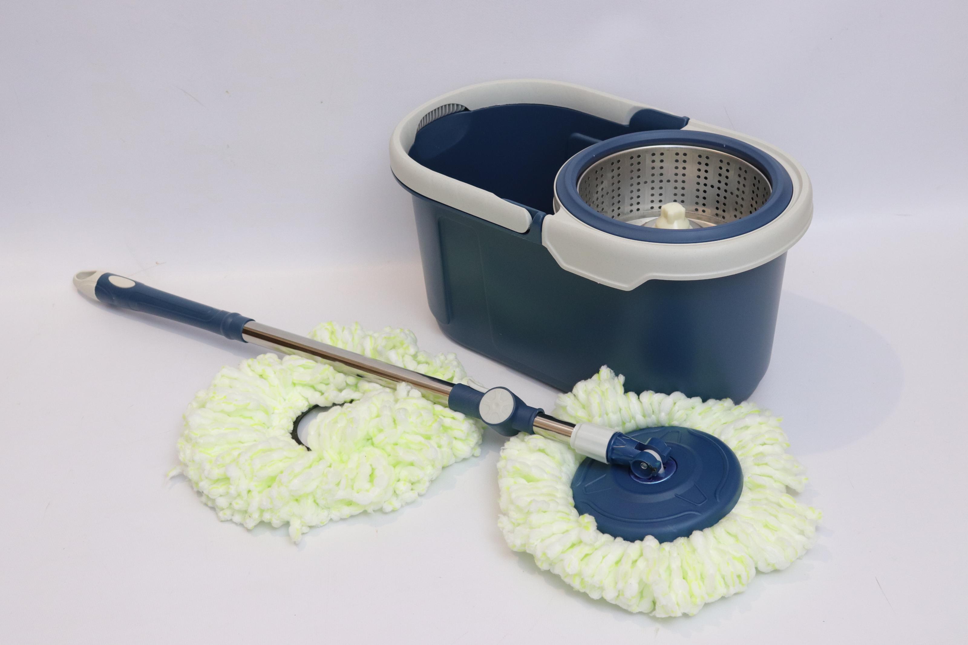 Швабра з автоматичним віджимом Magic та круглим відром Синій (1590blue) - фото 2